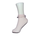 Girls socks with dantel -16385