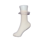 Girls socks with dantel -17960 - Image 2